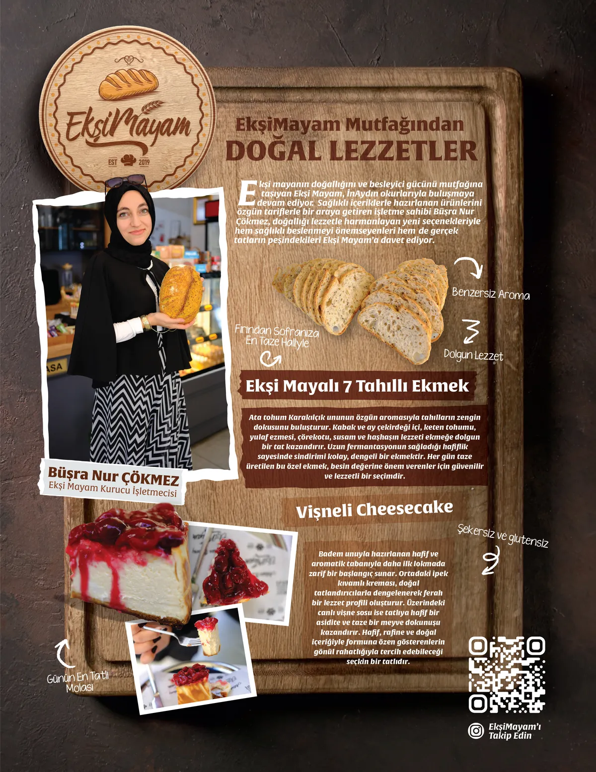 Ekşi Mayam, InAydın Dergisi Kasım 2025