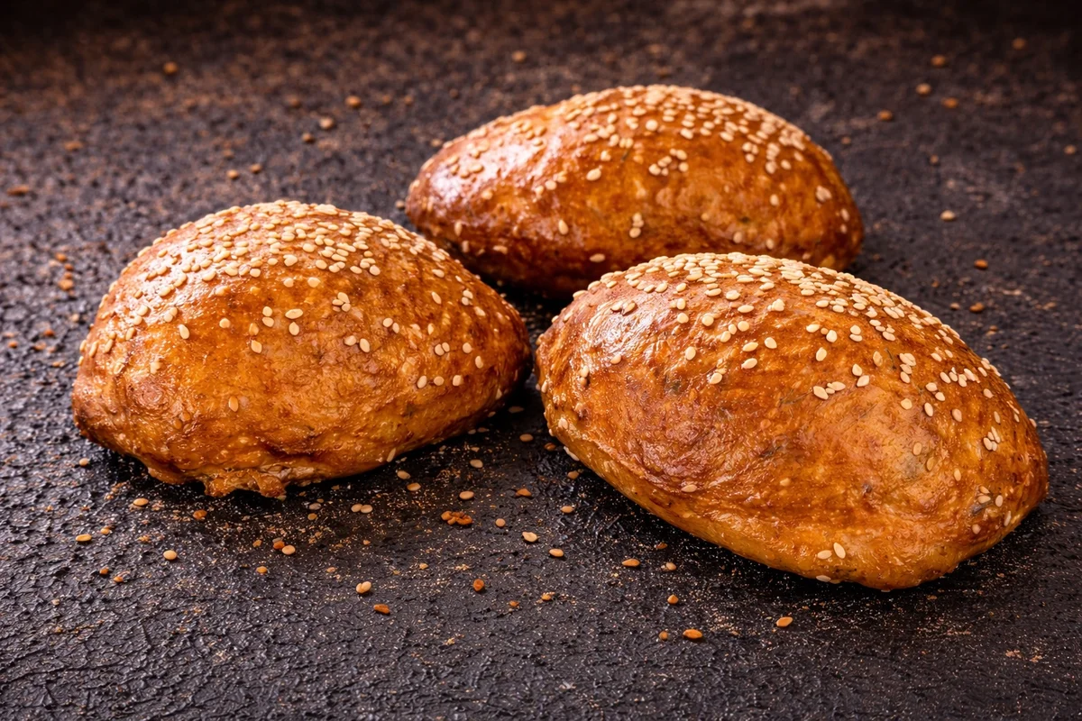 Ekşi Mayalı Lor Peynirli Poğaça 3 Adet